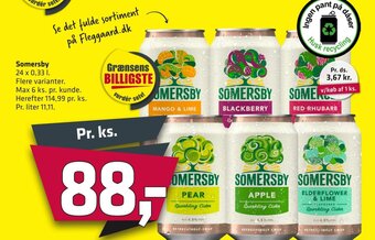 Fleggaard Somersby tilbud