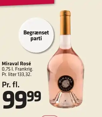 Fleggaard Miraval Rosé 0,75 l. Frankrig. tilbud