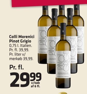 Fleggaard Colli Morenici Pinot Grigio tilbud
