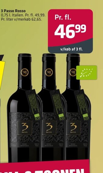Fleggaard 3 Passo Rosso tilbud
