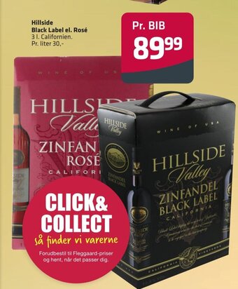 Hillside Black Label el. Rosé