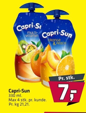 Fleggaard Capri-Sun 330 ml. tilbud
