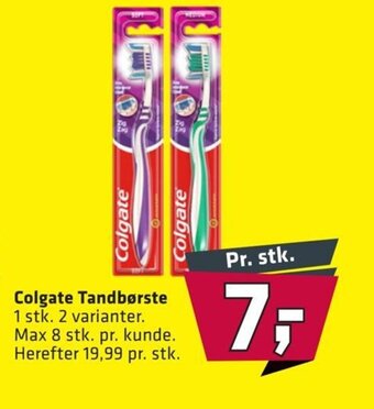 Fleggaard Colgate Tandbørste tilbud