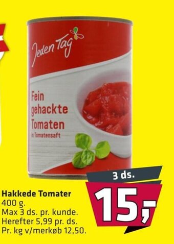 Hakkede Tomater 400 g.