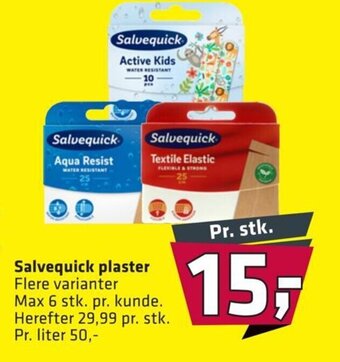 Fleggaard Salvequick plaster tilbud