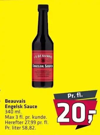 Fleggaard Beauvais Engelsk Sauce 340 ml. tilbud