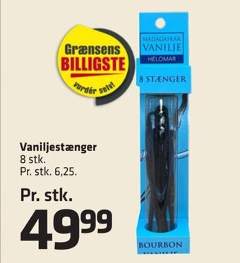 Fleggaard Vaniljestænger 8 stk. tilbud