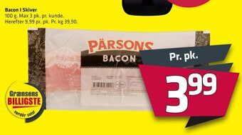 Fleggaard Bacon I Skiver tilbud