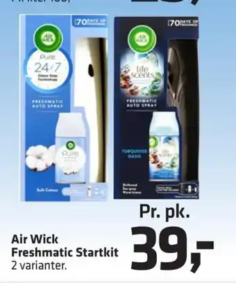 Fleggaard Air Wick Freshmatic Startkit 2 varianter. tilbud