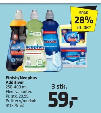 Fleggaard Finish/Neophos Additiver 250-400 ml tilbud