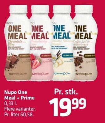 Fleggaard Nupo One Meal + Prime 0,33 L tilbud