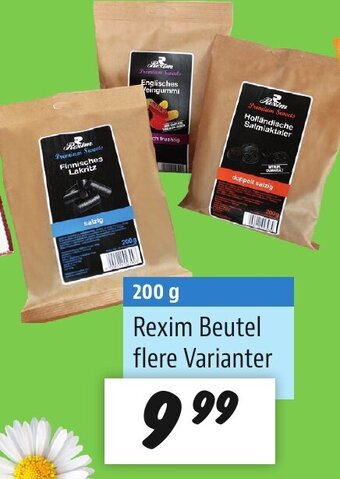 zur Krone Rexim Beutel flere Varianter tilbud