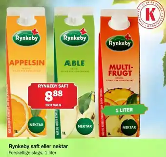 Rynkeby saft eller nektar