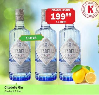 Købmandsgården Citadelle Gin tilbud