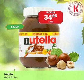 Købmandsgården Nutella tilbud