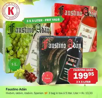 Købmandsgården Faustino Adán tilbud