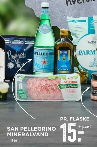 MENY San pellegrino mineralvand tilbud