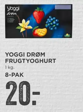 MENY Yoggi drøm frugtyoghurt tilbud