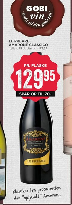 MENY Le preare amarone classico tilbud