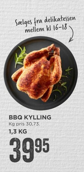 MENY Bbq kylling tilbud