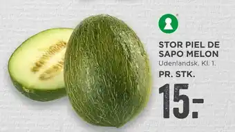 MENY Stor piel de sapo melon tilbud