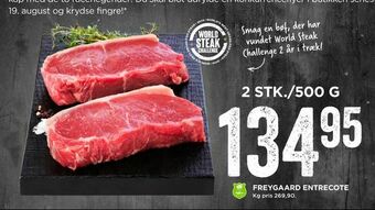 MENY Freygaard entrecote tilbud