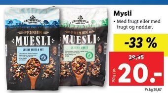Lidl Mysli tilbud