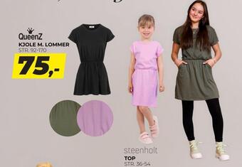 Dansk Outlet Kjole m. lommer tilbud