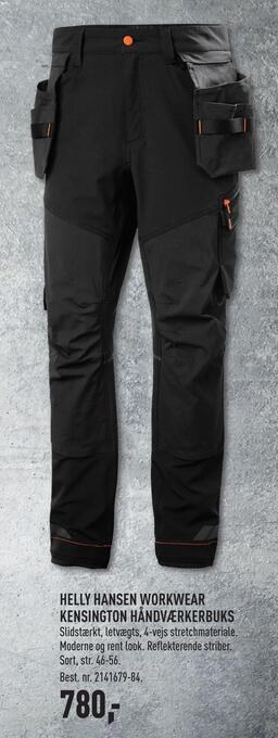 Johannes Fog Helly hansen workwear kensington håndværkerbuks tilbud