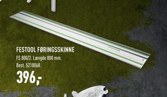 Johannes Fog Festool føringsskinne tilbud