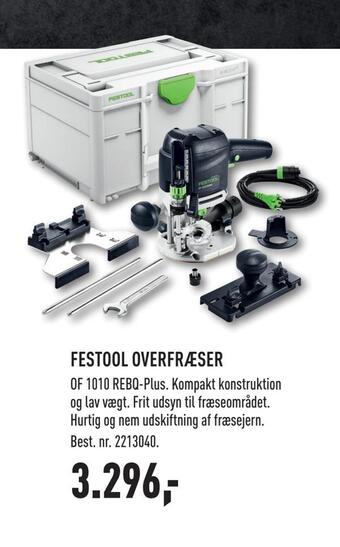 Johannes Fog Festool overfræser tilbud