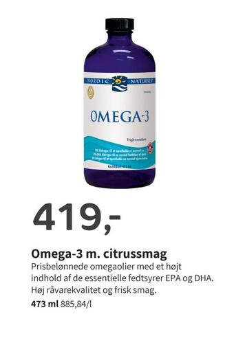 Omega-3 m. citrussmag