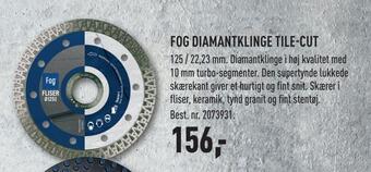 Fog diamantklinge tile-cut