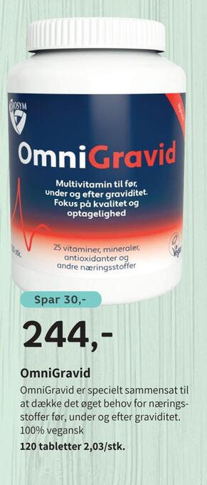 Helsam Omnigravid tilbud