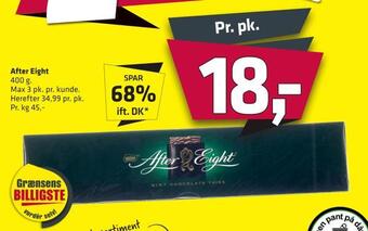 Fleggaard After eight tilbud