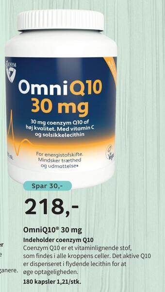 Helsam Omniq10® 30 mg tilbud