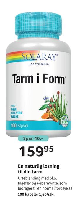 En naturlig løsning til din tarm