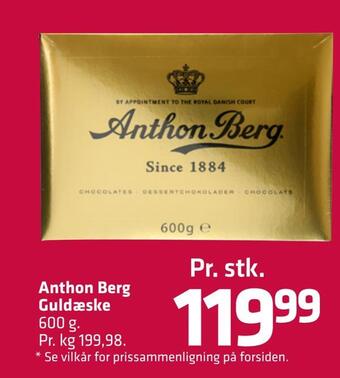 Fleggaard Anthon berg guldæske tilbud