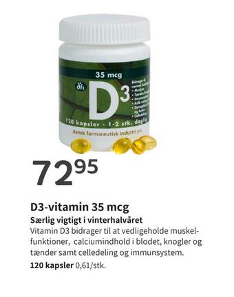 D3-vitamin 35 mcg