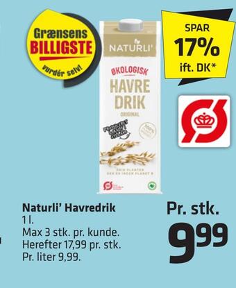 Naturli' havredrik