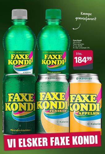 Fleggaard Faxe kondi tilbud