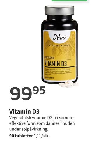 Helsam Vitamin d3 tilbud