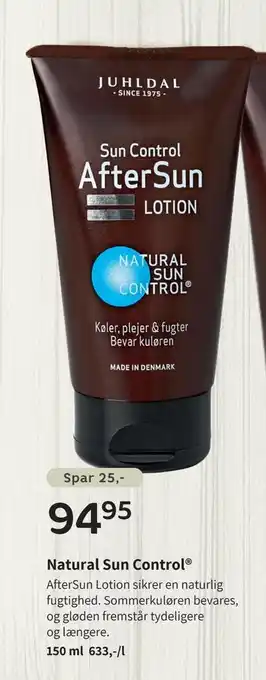 Helsam Natural sun control® tilbud