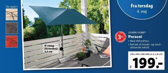 Lidl Parasol tilbud
