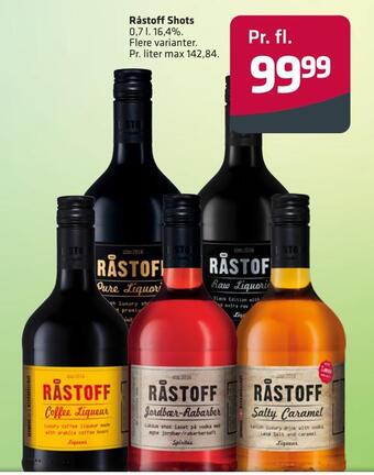 Fleggaard Råstoff shots tilbud