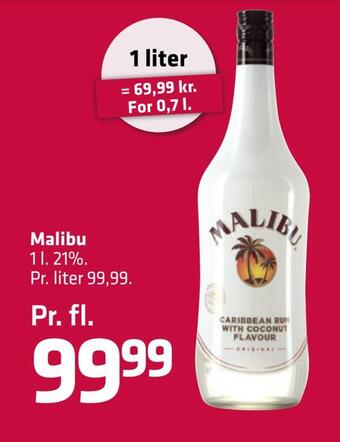 Fleggaard Malibu tilbud