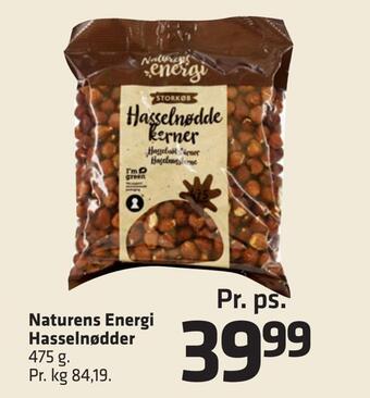 Fleggaard Naturens energi hasselnødder tilbud