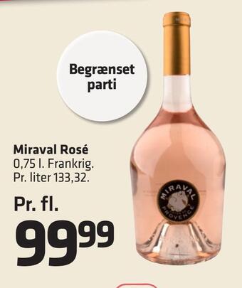 Fleggaard Miraval rosé tilbud
