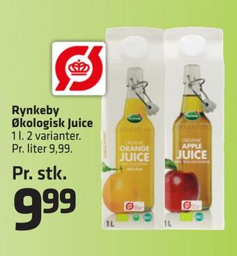 Fleggaard Rynkeby økologisk juice tilbud