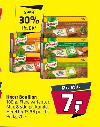 Fleggaard Knorr bouillon tilbud